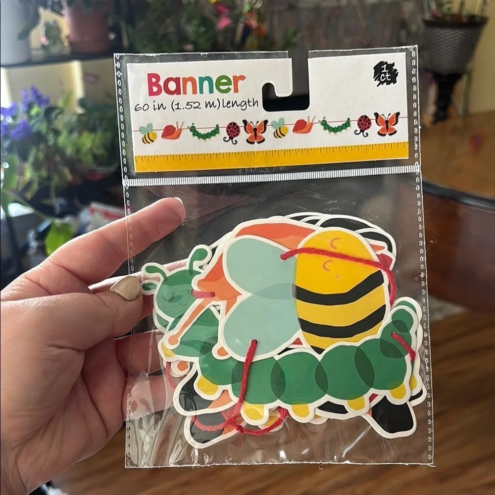 Colorful Insect Banner
